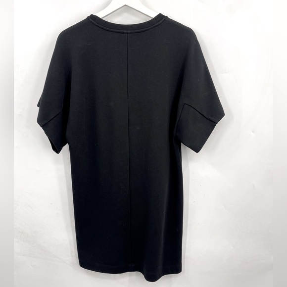 COS Neoprene Mini Dress Black Mini Dress Size 6 - Picture 3 of 5